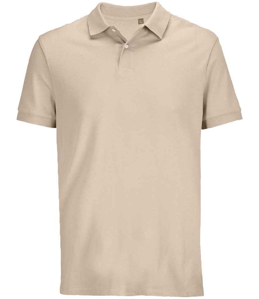 SOL'S Unisex Pacific Twin Piqué Polo Shirt | Linen