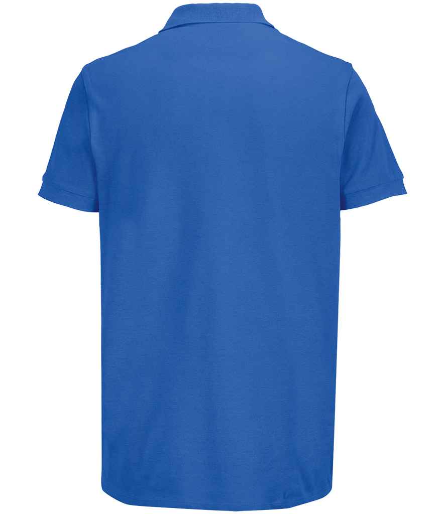 SOL'S Unisex Pacific Twin Piqué Polo Shirt | Royal Blue