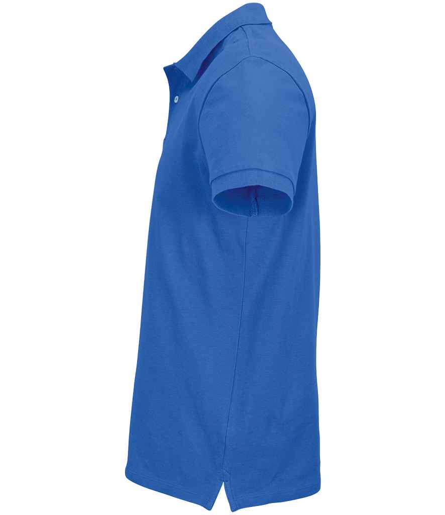 SOL'S Unisex Pacific Twin Piqué Polo Shirt | Royal Blue