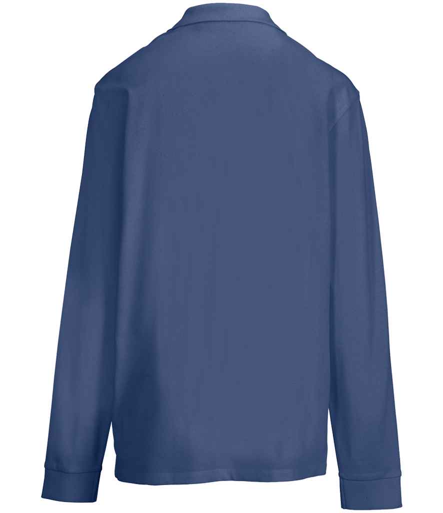 SOL'S Unisex Pacific Long Sleeve Piqué Polo Shirt | Denim