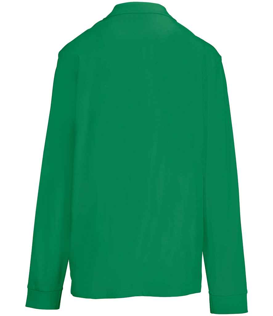 SOL'S Unisex Pacific Long Sleeve Piqué Polo Shirt | Kelly Green