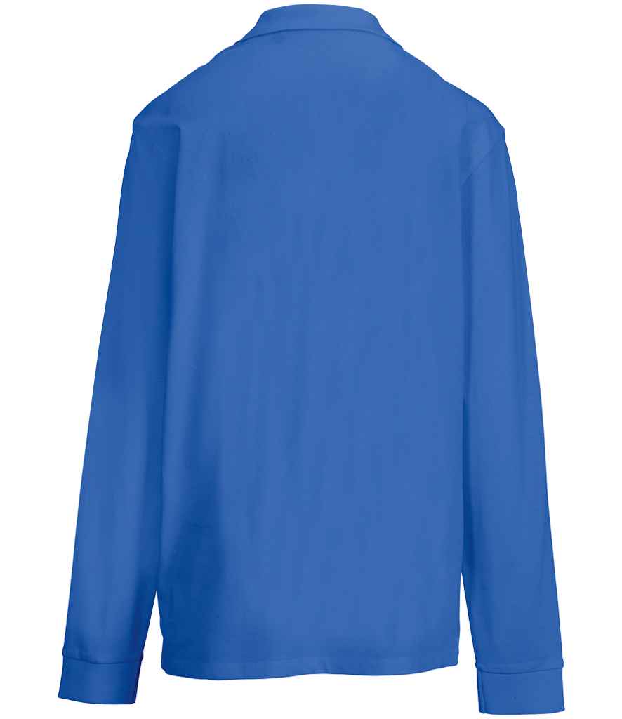 SOL'S Unisex Pacific Long Sleeve Piqué Polo Shirt | Royal Blue