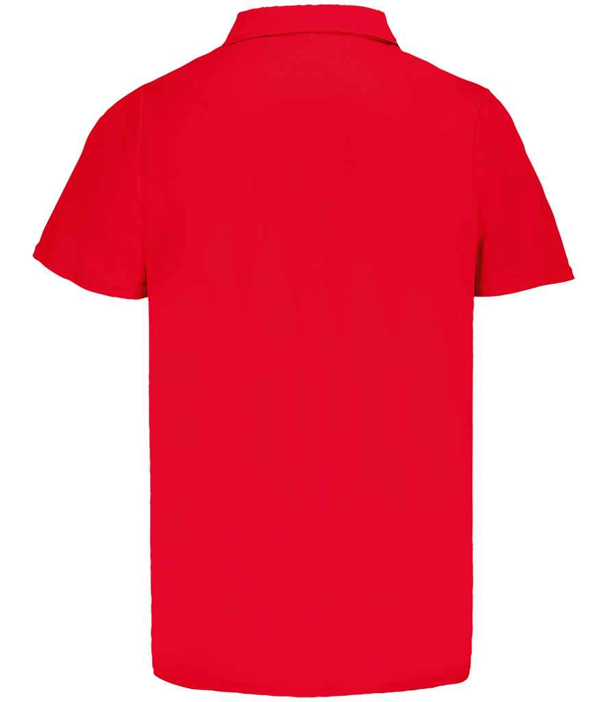 SOL'S Unisex Pitcher Recycled Polyester Piqué Polo Shirt | Red