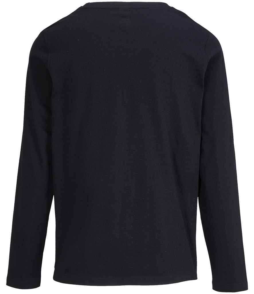 SOL'S Ladies Monarch Long Sleeve T-Shirt | Deep Black