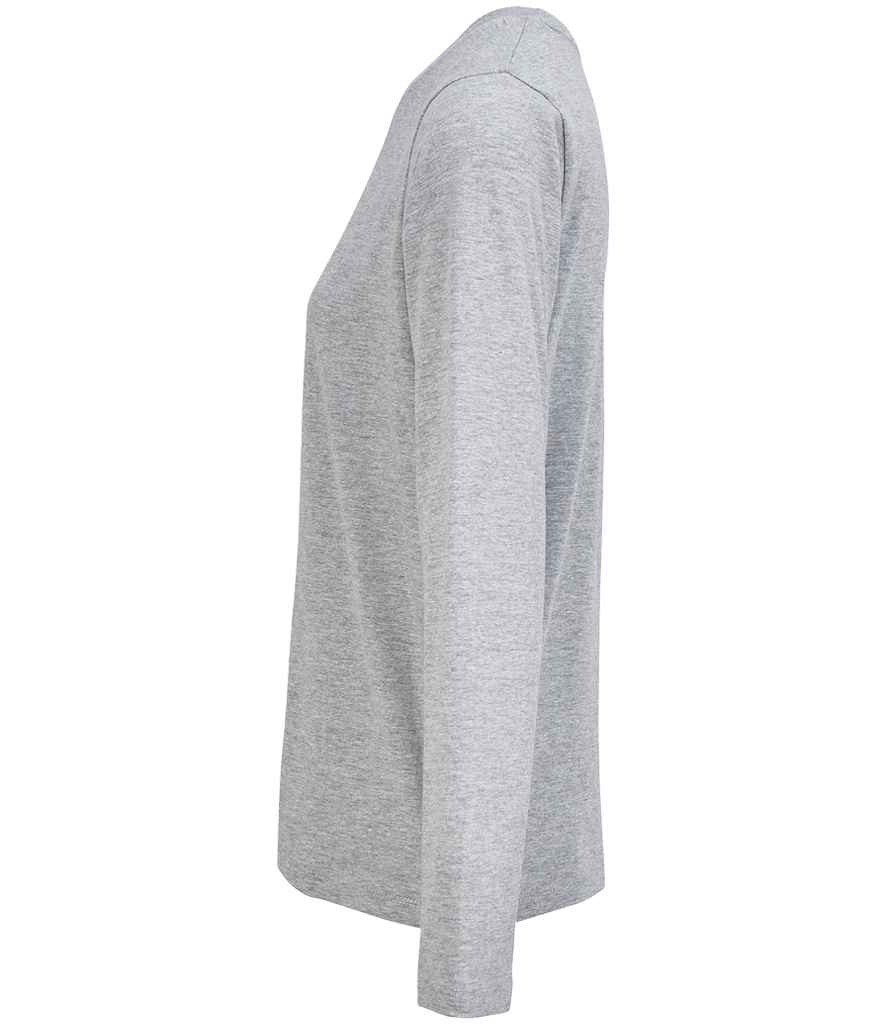 SOL'S Ladies Monarch Long Sleeve T-Shirt | Grey Marl