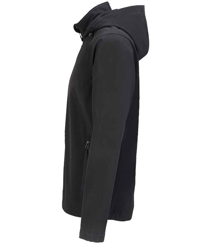SOL'S Race Hooded Soft Shell Jacket | Black