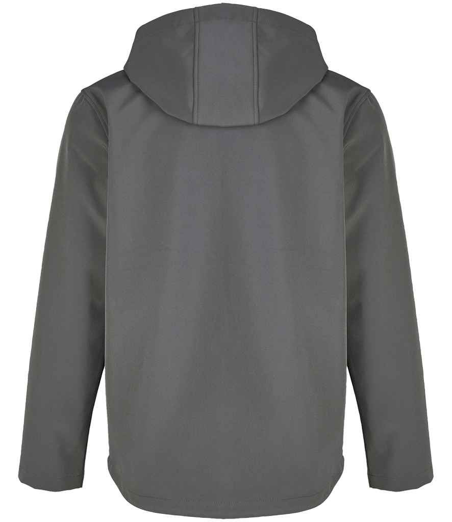 SOL'S Race Hooded Soft Shell Jacket | Charcoal