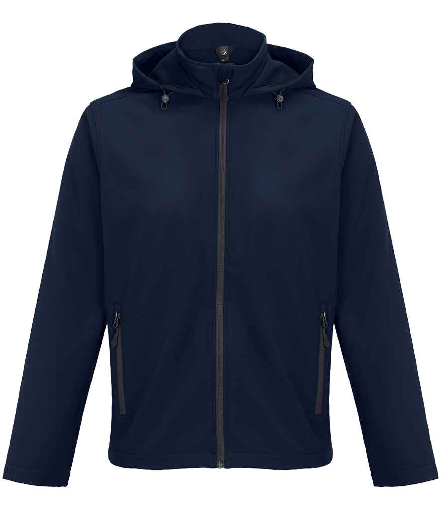 SOL'S Race Hooded Soft Shell Jacket | French Navy