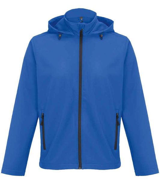 SOL'S Race Hooded Soft Shell Jacket | Royal Blue