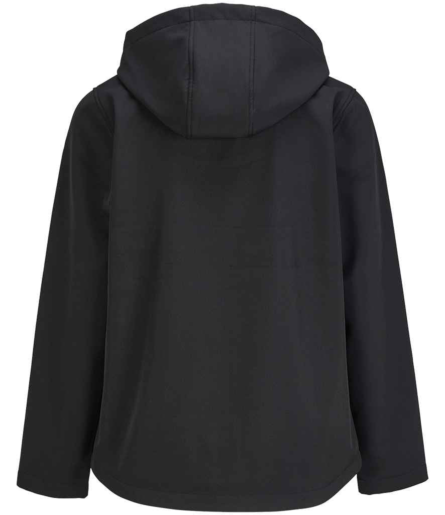 SOL'S Ladies Race Hooded Soft Shell Jacket | Black