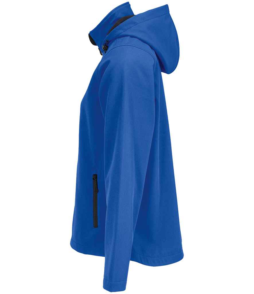 SOL'S Ladies Race Hooded Soft Shell Jacket | Royal Blue