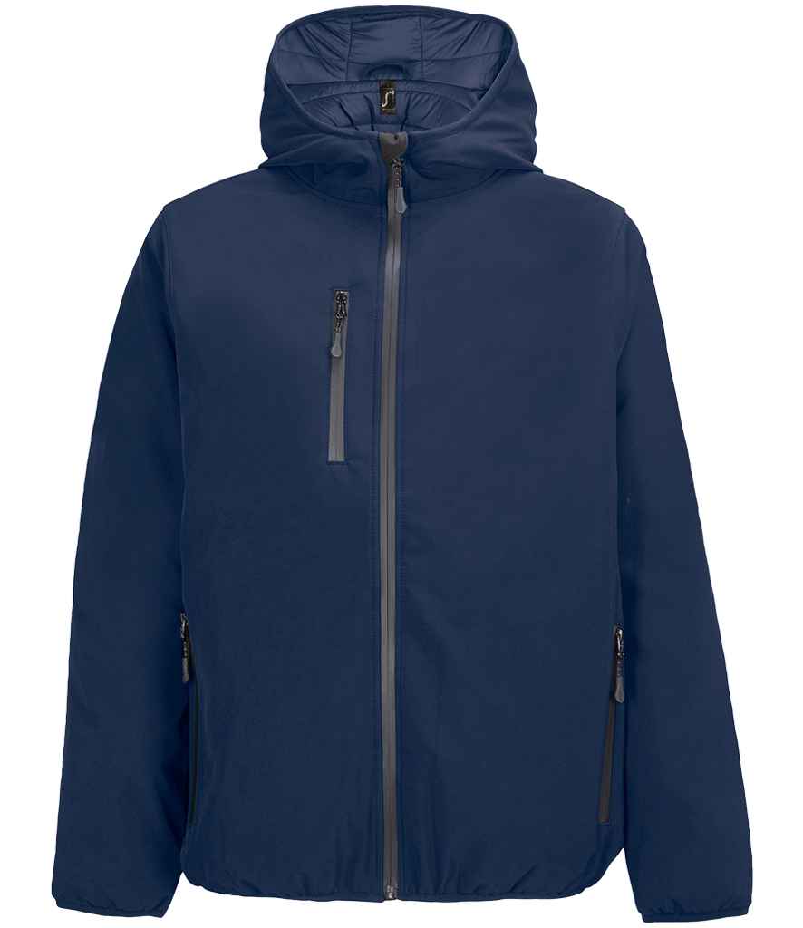 SOL'S Falcon Padded Soft Shell Jacket | Abyss Blue