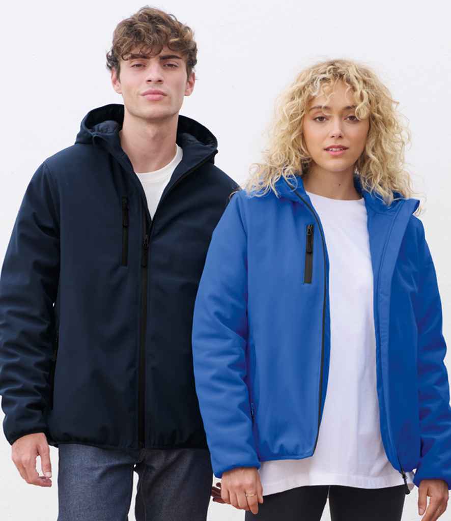 SOL'S Falcon Padded Soft Shell Jacket | Abyss Blue