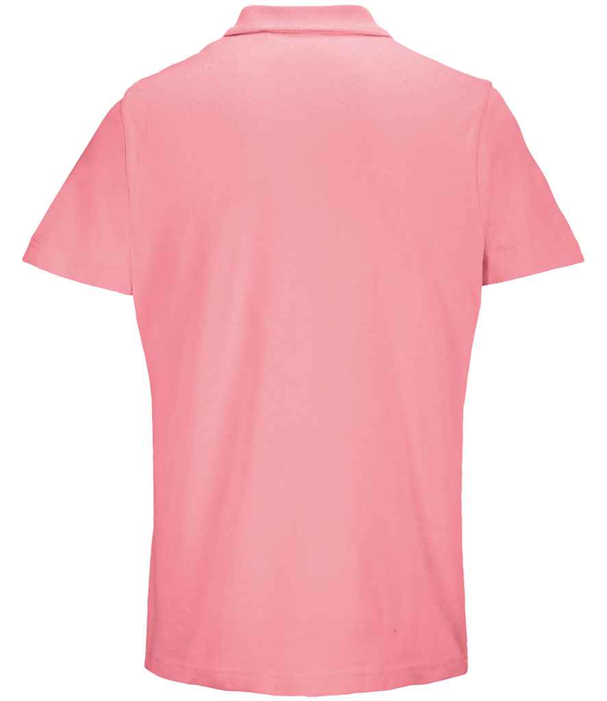 SOL'S Unisex Pulse Twin Piqué Polo Shirt | Candy Pink