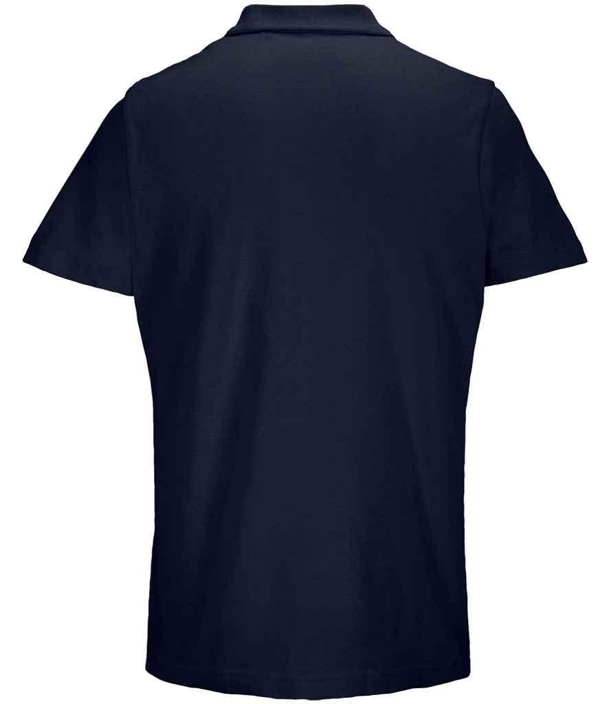 SOL'S Unisex Pulse Twin Piqué Polo Shirt | French Navy