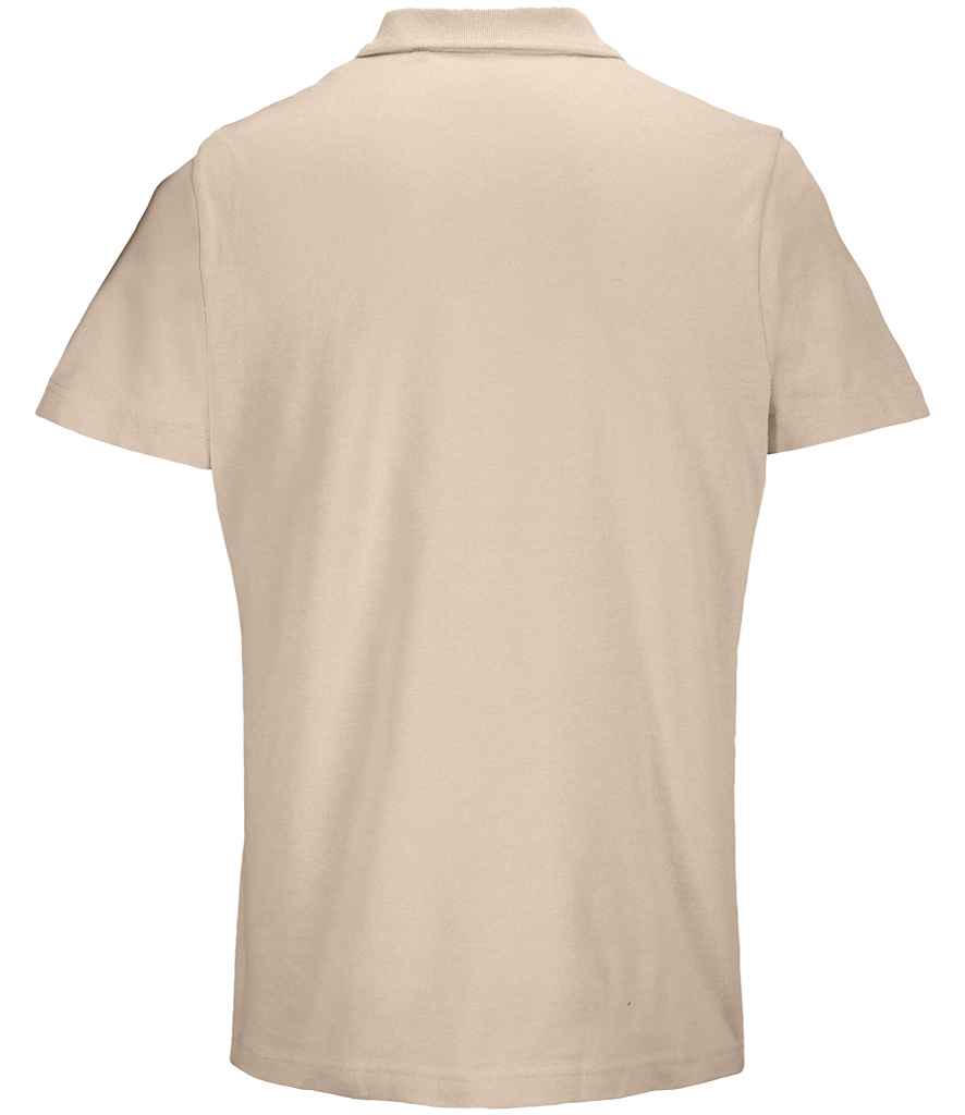 SOL'S Unisex Pulse Twin Piqué Polo Shirt | Linen