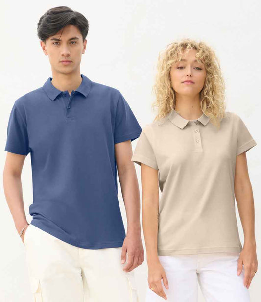 SOL'S Unisex Pulse Twin Piqué Polo Shirt | Linen