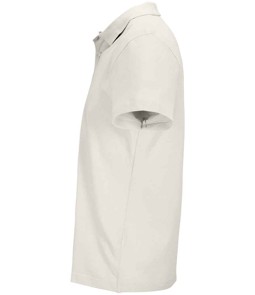 SOL'S Unisex Pulse Twin Piqué Polo Shirt | Off White