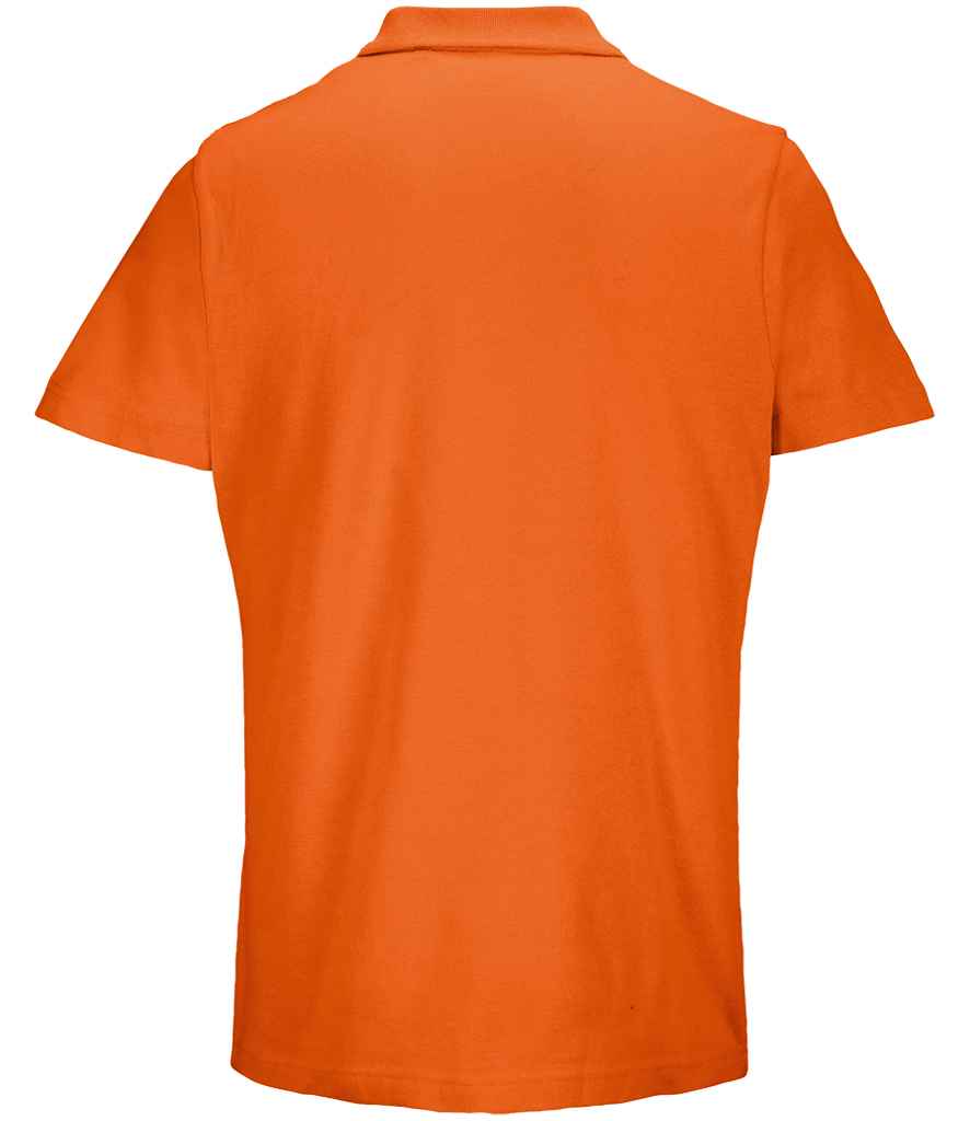 SOL'S Unisex Pulse Twin Piqué Polo Shirt | Orange