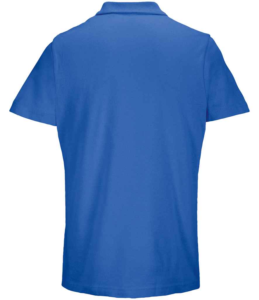 SOL'S Unisex Pulse Twin Piqué Polo Shirt | Royal Blue