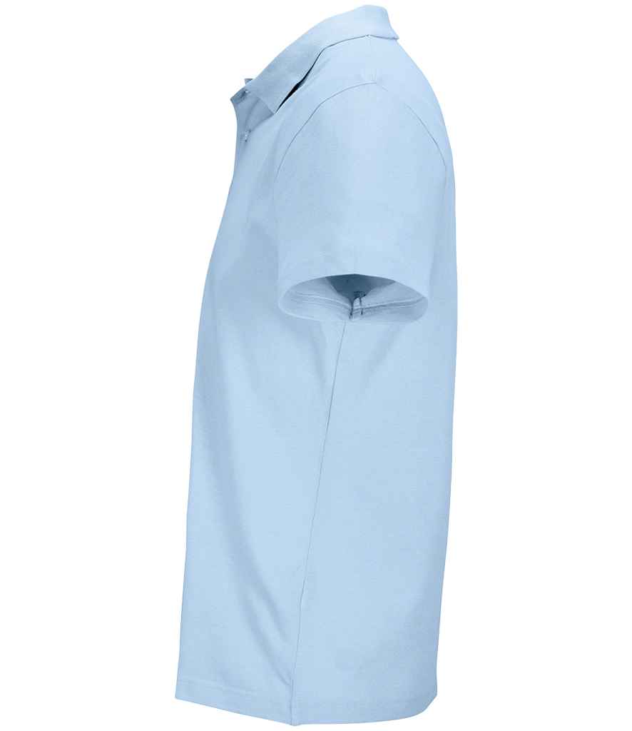 SOL'S Unisex Pulse Twin Piqué Polo Shirt | Sky Blue