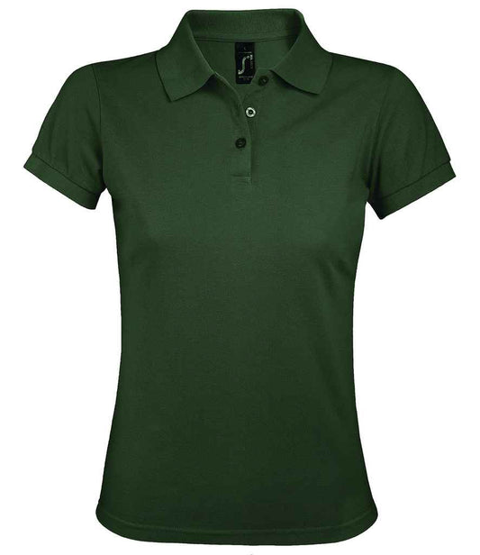 SOL'S Ladies Prime Poly/Cotton Piqué Polo Shirt | Bottle Green