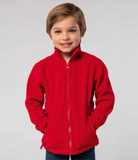 SOL'S Kids North Fleece Jacket | Red