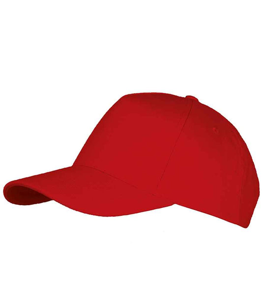 SOL'S Long Beach Cap | Red