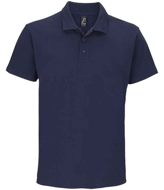 SOL'S Summer II Cotton Piqué Polo Shirt | French Navy