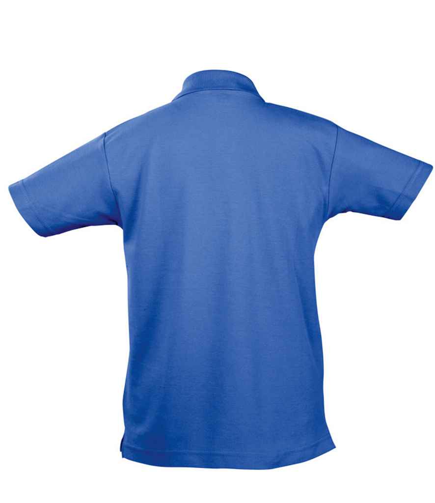 SOL'S Kids Summer II Cotton Piqué Polo Shirt | Royal Blue