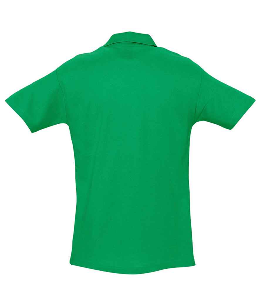 SOL'S Spring II Heavy Cotton Piqué Polo Shirt | Kelly Green
