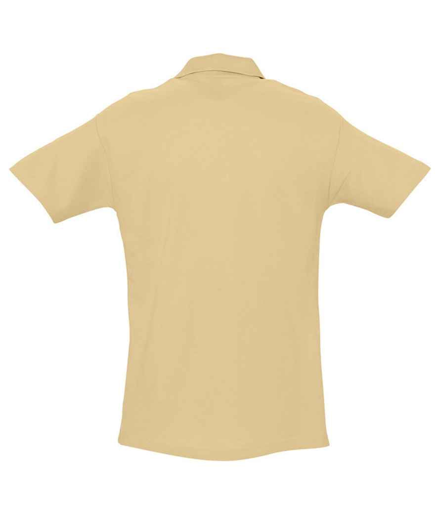SOL'S Spring II Heavy Cotton Piqué Polo Shirt | Sand
