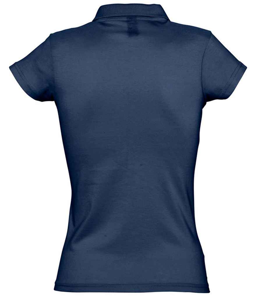SOL'S Ladies Prescott Cotton Jersey Polo Shirt | French Navy