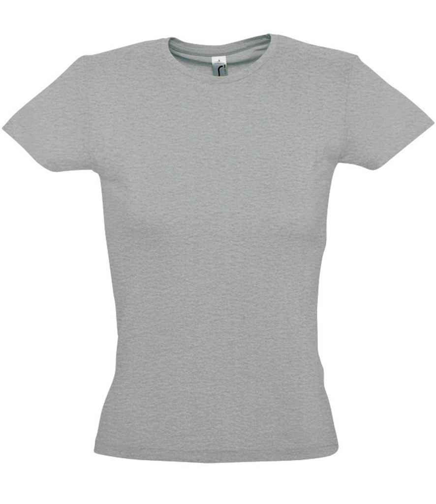 SOL'S Ladies Miss T-Shirt | Grey Marl