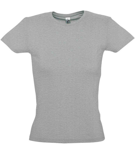 SOL'S Ladies Miss T-Shirt | Grey Marl