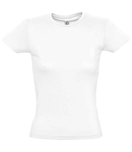 SOL'S Ladies Miss T-Shirt | White