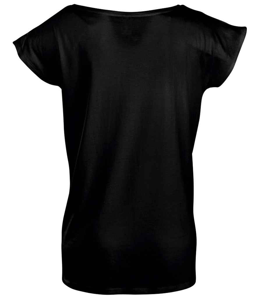 SOL'S Ladies Marylin Long T-Shirt | Deep Black