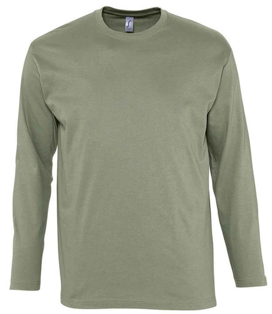 SOL'S Monarch Long Sleeve T-Shirt | Khaki