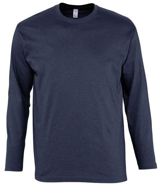 SOL'S Monarch Long Sleeve T-Shirt | Navy