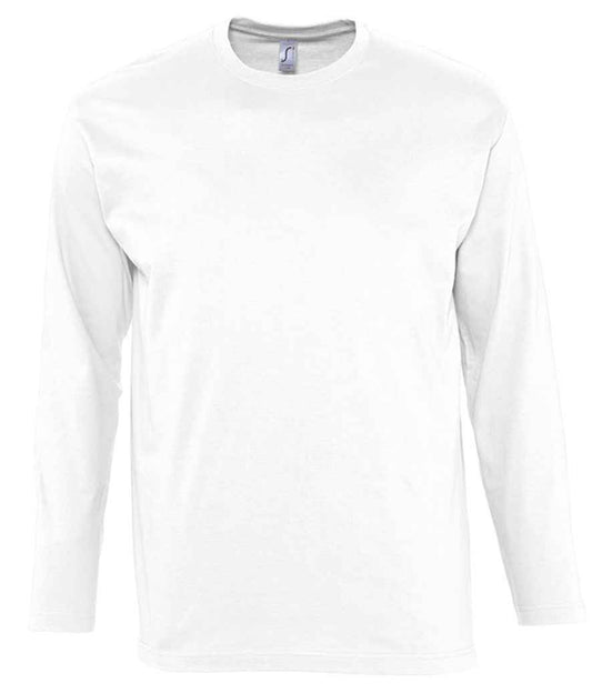 SOL'S Monarch Long Sleeve T-Shirt | White