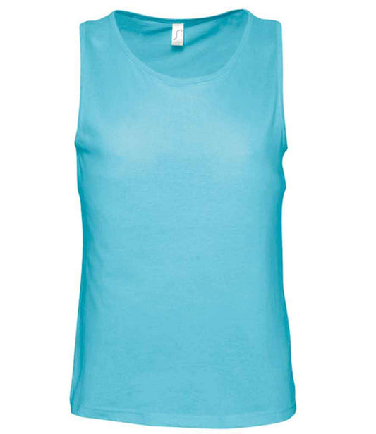 SOL'S Justin Tank Top | Atoll Blue