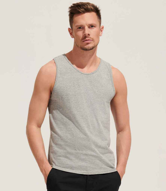 SOL'S Justin Tank Top | Grey Marl