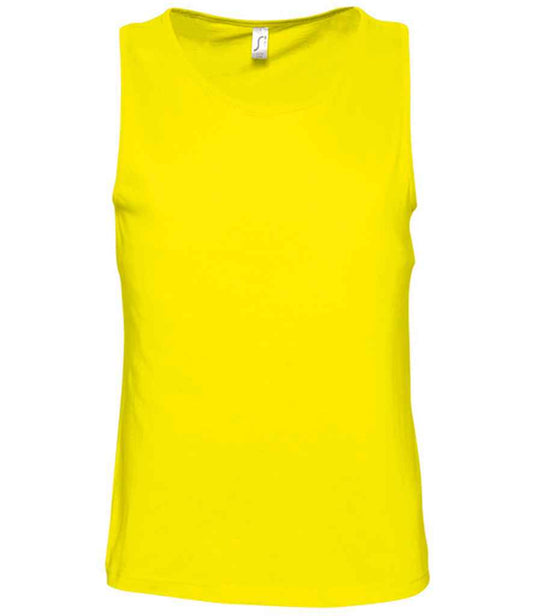 SOL'S Justin Tank Top | Lemon