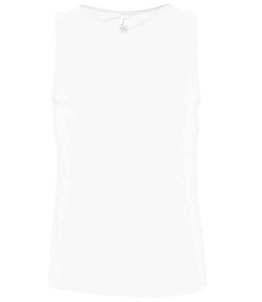 SOL'S Justin Tank Top | White