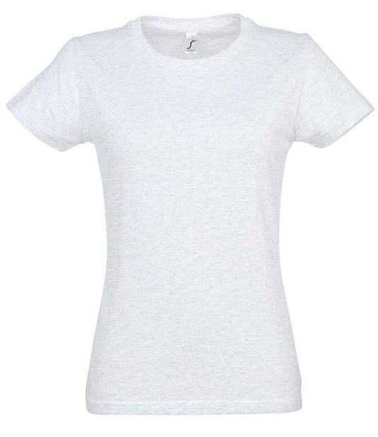SOL'S Ladies Imperial Heavy T-Shirt | Ash