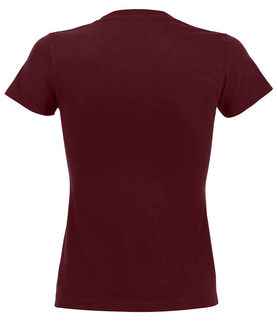 SOL'S Ladies Imperial Heavy T-Shirt | Burgundy