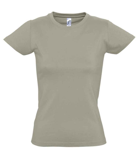SOL'S Ladies Imperial Heavy T-Shirt | Khaki