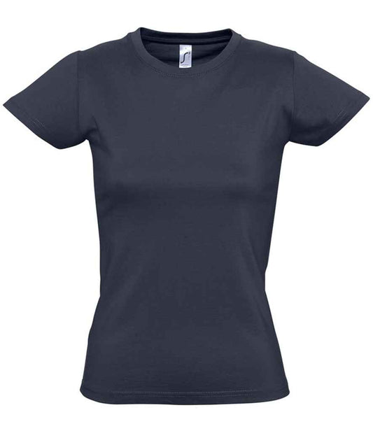 SOL'S Ladies Imperial Heavy T-Shirt | Navy