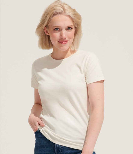 SOL'S Ladies Imperial Heavy T-Shirt | Off White