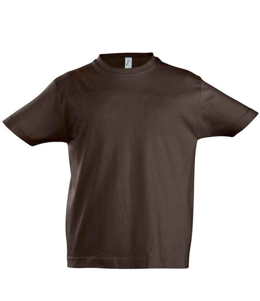 SOL'S Kids Imperial Heavy T-Shirt | Chocolate